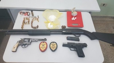 Polícia Civil apreende arma utilizada em cinco roubos em Nova Alvorada do Sul