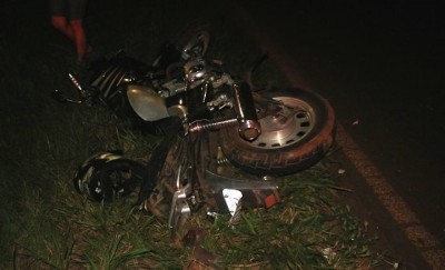 Motociclista foge após acidente na MS-141 em Ivinhema