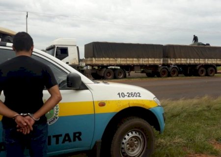 PMR apreende carga avaliada em R$ 1,5 milhão na MS-141 entre Ivinhema e Naviraí