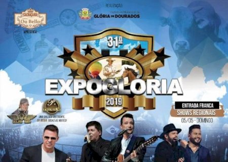 31ª Expoglória terá Eduardo Costa, Gilberto e Gilmar e Diego e Arnaldo