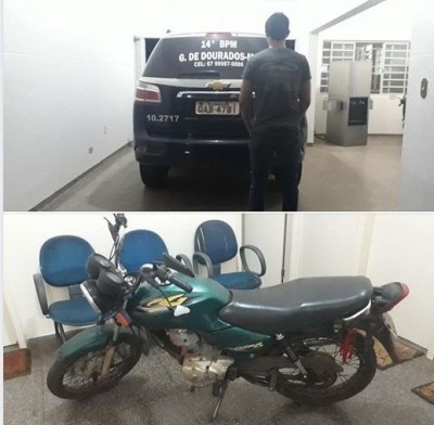 Motociclista é preso por dirigir embriagado em Glória de Dourados