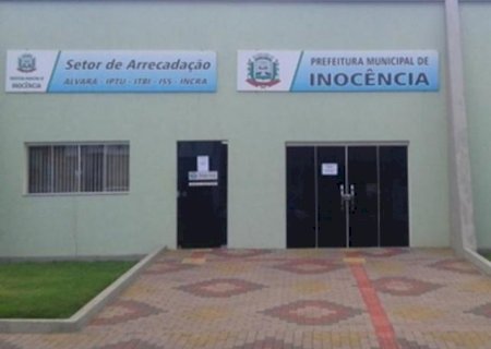 Prefeitura de Inocência abre concurso com 88 vagas e salários de até R$ 20 mil