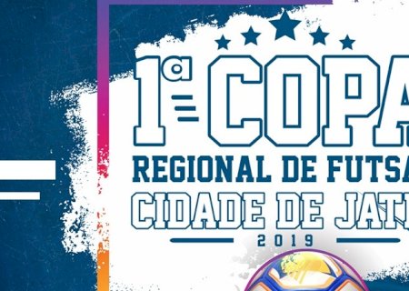 Com R$ 6 mil em premiação, vem aí a 1ª Copa Regional de Futsal Cidade de Jateí