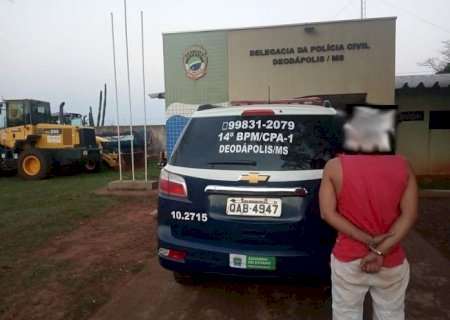 DEODÁPOLIS: Homem é preso por violência doméstica e por maus tratos a animais