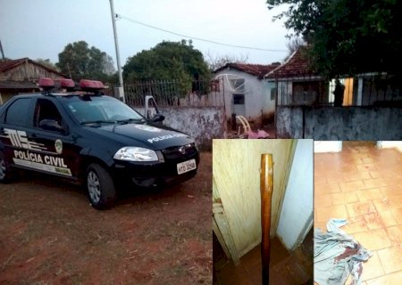 Em Glória de Dourados, criança é agredida com paulada na cabeça e mãe e padrasto são levados à delegacia