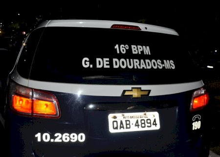 Motociclista fica desacordado ao colidir com Belina em Glória de Dourados