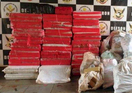 GLÓRIA DE DOURADOS: DOF apreende mais de 1.130 quilos de maconha em carro e caminhonete em Guaçulândia