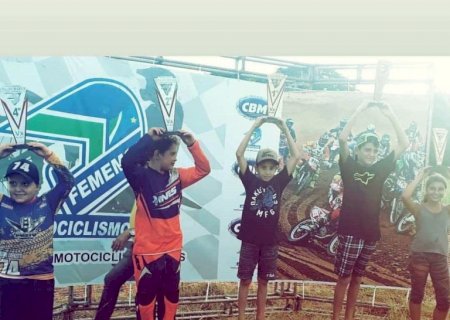 Gloriadouradense vence na abertura do Sul-Mato-Grossense de Velocross categoria mini moto na Capital