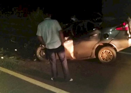 AGORA: 3 pessoas morrem em grave acidente entre Nova Andradina e Amandina
