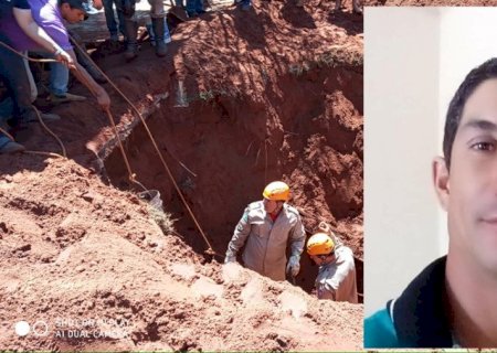 Morador em Jateí que fazia fossa na casa do irmão em Glória de Dourados morre após soterramento