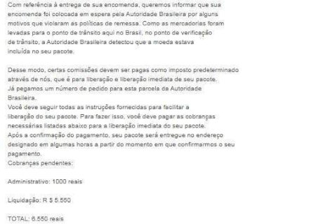 Mulher perde mais de R$ 24 mil em golpe do namoro pela internet em MS