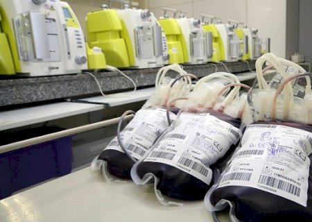 Hemosul precisa de doadores para repor estoques de sangue O positivo e O negativo