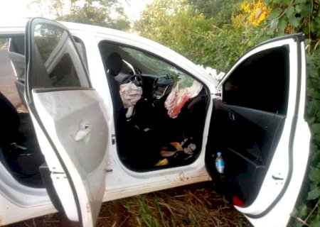 Grave acidente deixa 5 pessoas feridas em Deodápolis