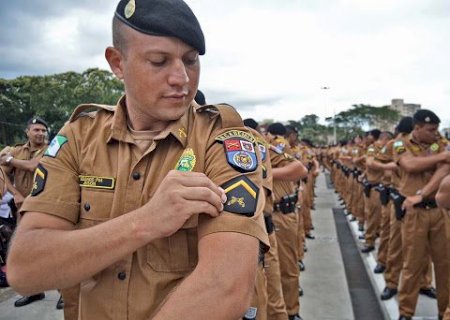 Polícias Militar e Civil oferecem 2,8 mil vagas e salários de até R$ 18,2 mil no Paraná