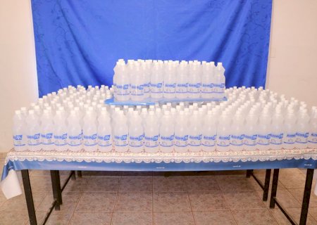 Central Energética Vicentina doa 500 litros de álcool 70% para prefeitura de Jateí
