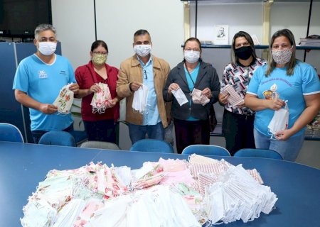 Saúde recebeu mais de 2 mil máscaras para distribuição a população em Jateí