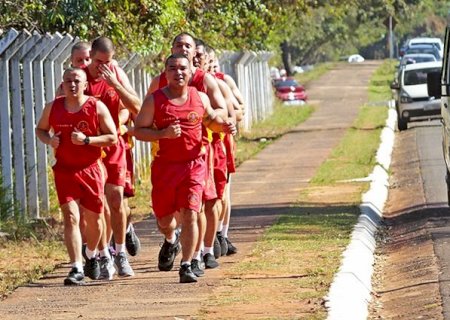 Candidatos do concurso para Corpo de Bombeiros de MS fazem TAF neste fim de semana