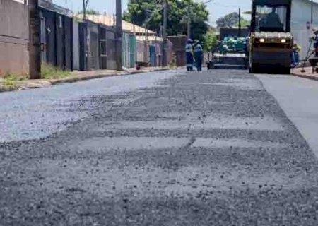 O seu está na lista? Prefeitura anuncia asfalto em mais 13 bairros de Campo Grande