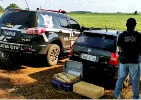 Polícia Civil apreende 450 kg de maconha entre Fátima do Sul e Dourados