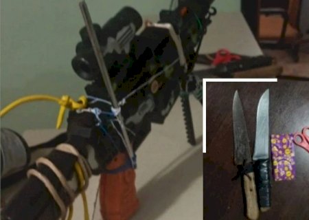 NOVA ANDRADINA: Homem portando facas, simulacro de arma e preservativos é preso próximo ao local onde corpo de Marta Gouveia foi encontrado