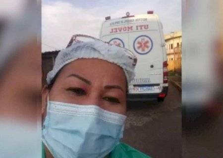 Acidente entre ambulância e caminhão parado mata enfermeira em MS