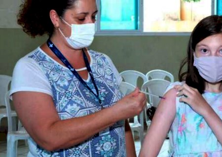 Campo Grande libera vacinação contra covid para crianças de 8 anos