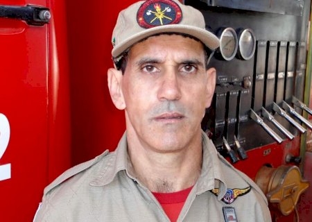 Subtenente Cléuzio, do Corpo de Bombeiros, morre em acidente em Fátima do Sul
