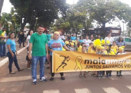 Pipoca participa do lançamento da Campanha Maio Amarelo