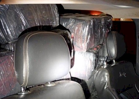 Motorista é preso pela PRF com mais de 800 kg de maconha em Caarapó