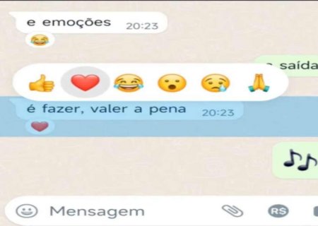 Para desespero dos ‘ignorados’, WhatsApp integra novas reações de mensagens  