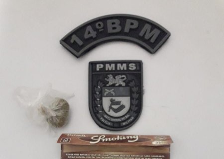 Em Fátima do Sul, Polícia Militar conduz homem por porte de drogas para consumo pessoal>