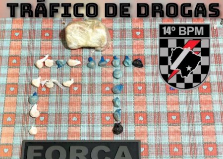Com apoio da Polícia Civil, Força Tática prende traficante de drogas em Glória de Dourados/MS