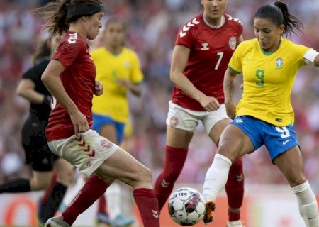 Seleção feminina perde para Dinamarca em primeiro amistoso na Europa>