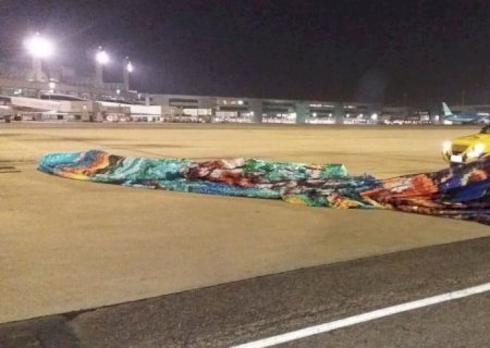 Galeão lança campanha sobre riscos de soltura de balões para aviação>