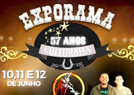 CULTURAMA 57 ANOS: Rodeio, laçada e show com  João Catra & Juliano