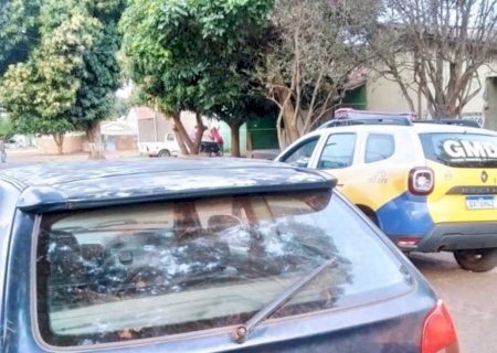 Veículo furtado em Deodápolis é recuperado em Dourados pela GMD