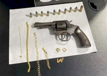 Suspeito de participar de assalto em joalheria em Nova Andradina é preso pela polícia