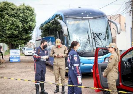 Em Campo Grande, homem &eacute; assassinado com tiro no peito dentro de &ocirc;nibus