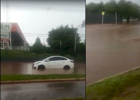 Chuva que alagou diversos pontos de Campo Grande somou 80 milímetros