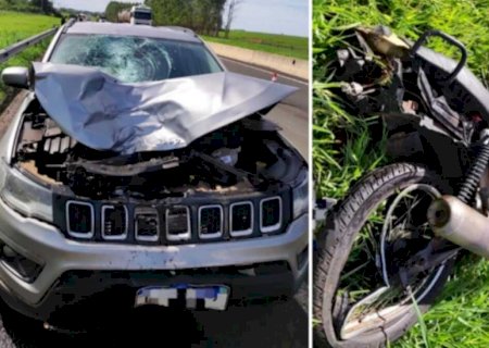 Carro com placas de Nova Andradina se envolve em acidente com morte no estado de SP