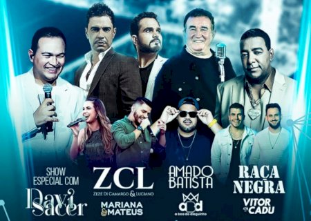 Quinta-feira começa  festividades dos 36 anos de Vicentina; Veja programação dos shows