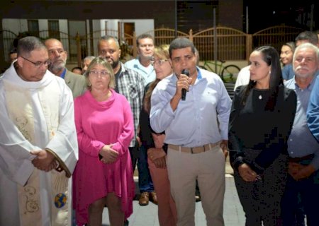 Em Solenidade, Presidente da Câmara Duda destaca obra da Revitalização da Avenida de Vicentina