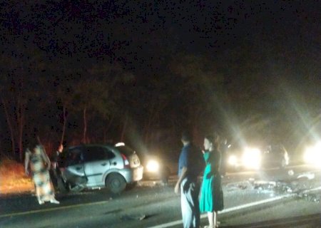AGORA: gravíssimo acidente entre Vicentina e Fátima do Sul