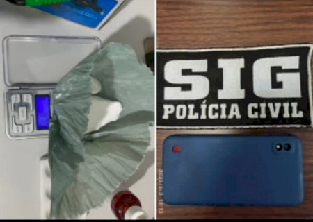 Polícia Civil de Fátima do Sul, por meio de Investigadores de Polícia lotados no S.I.G., prende em flagrante dois homens por tráfico de drogas