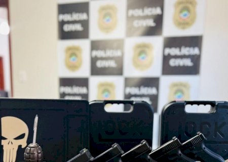 Em Fátima do Sul, Polícia Civil reforça Delegacia de Atendimento à Mulher com Aquisição de Armamento Glock