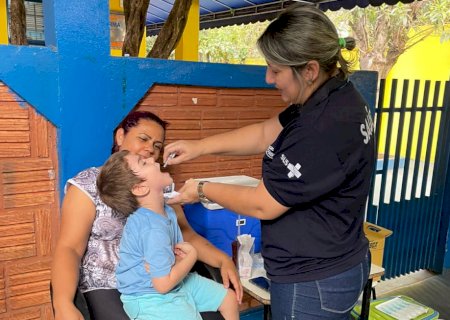 Com cobertura abaixo do estimado, Campo Grande promove busca ativa para ampliar vacinação infantil