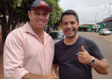 Em Vicentina, Cleber e Oncinha se unem para formatar projeto político com foco nas pessoas