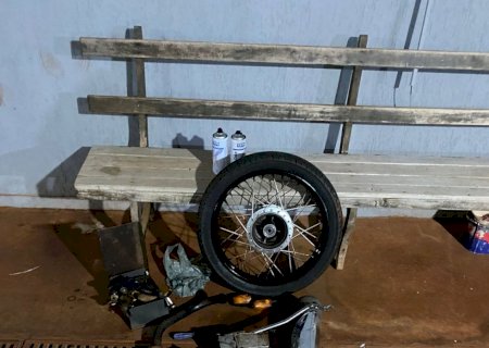 Polícia civil de Vicentina prende em flagrante irmãos que furtavam e receptavam peças de moto do Detran e desmantela associação criminosa da cidade
