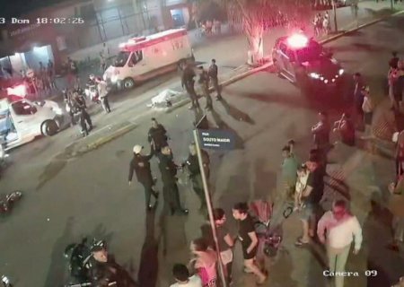 Em Campo Grande, motorista que atropelou dois motociclistas e matou um é preso