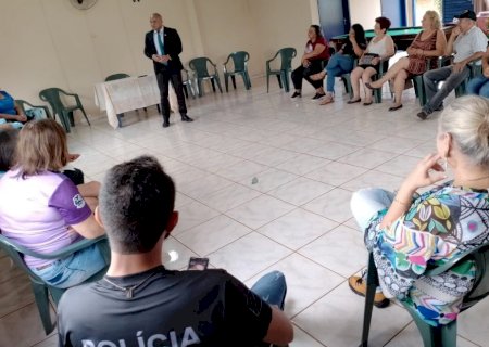 Parcerias em Jateí garantem ações e prevenção de crimes contra idosos e mulheres